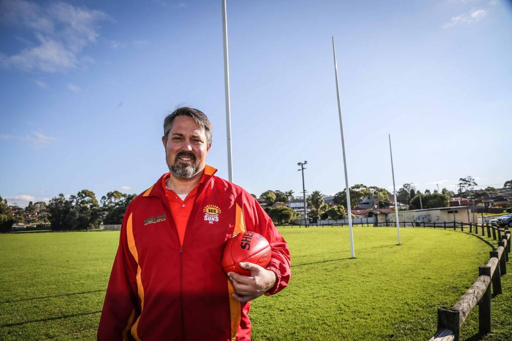 Shellharbour AFL Suns operations manager Clark Holloway is not pleased about Shellharbour City Council's fee structure for sporting fields.