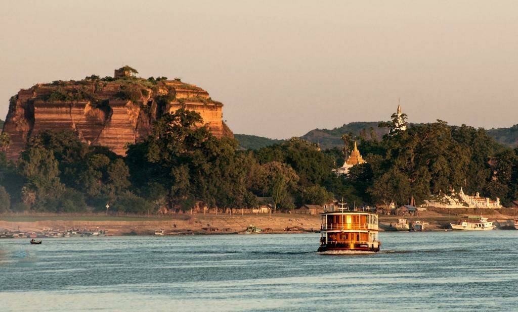 What better way to see Burma than sailing down the Irrawaddy River aboard a 40-passenger colonial-style river boat.
