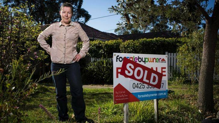 Laboratory manager Marina Tretiach sold her house recently through an online marketplace, bypassing the services of a real estate agent. Photo: Dominic Lorrimer