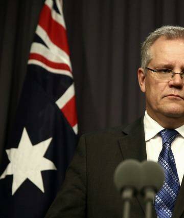 Immigration Minister Scott Morrison is increasingly becoming willing to politicise any situation. Photo: Alex Ellinghausen