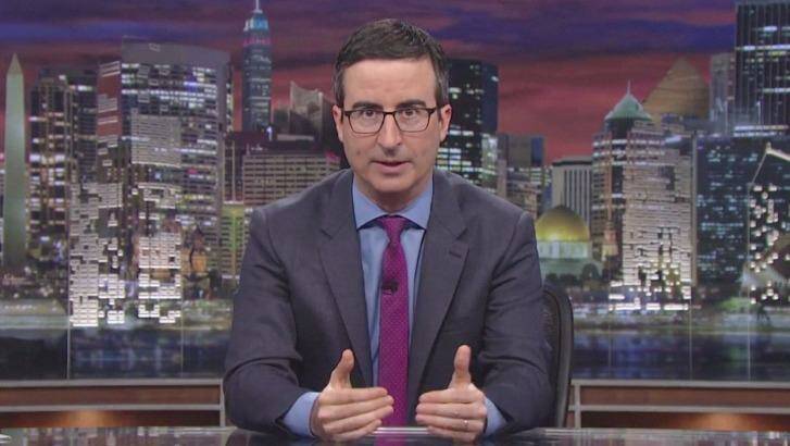 'That terrorist dips--t is vastly outnumbered' ... John Oliver was one of the first US late-night hosts to address the Orlando massacre. 