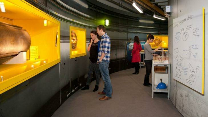 The Powerhouse Museum will give people the chance to wander the tunnels of CERN's Large Hadron Collider. Photo: London Science Museum