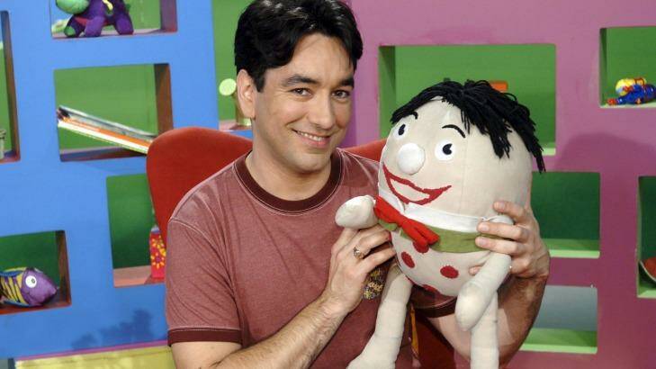 Alex  Papps says Play School encourages children to celebrate who they are.