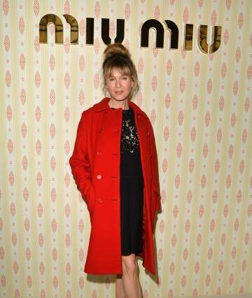 Renee Zellweger attends the Miu Miu show as part of the Paris Fashion Week  Photo: Pascal Le Segretain/Getty Images
