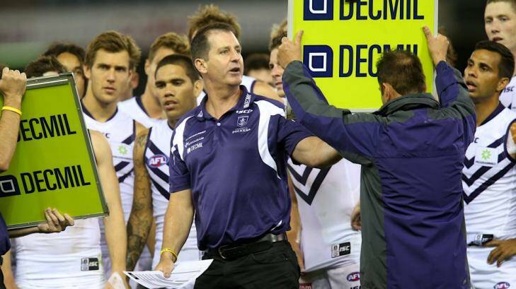 Ross Lyon has been appointed Alistair Clarke's assistant for the International Rules game. Photo: Pat Scala
