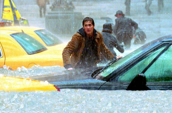 MOVIES:  "The Day After Tomorrow"  Jake Gyllenhaal as Sam Hall