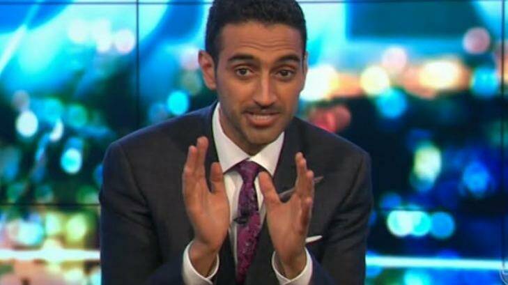 'So good luck if you're single': Waleed Aly was in no mood to celebrate the PM's support of the status quo. Photo: Channel 10's The Project