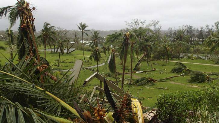 Paradise pounded: Vanuatu in the wake of Cyclone Pam


20150315_Vanuatu_Port Vila Cyclone Pam damage_CARE_Inga Mepham4.jpg Photo: CARE/Inga Mepham