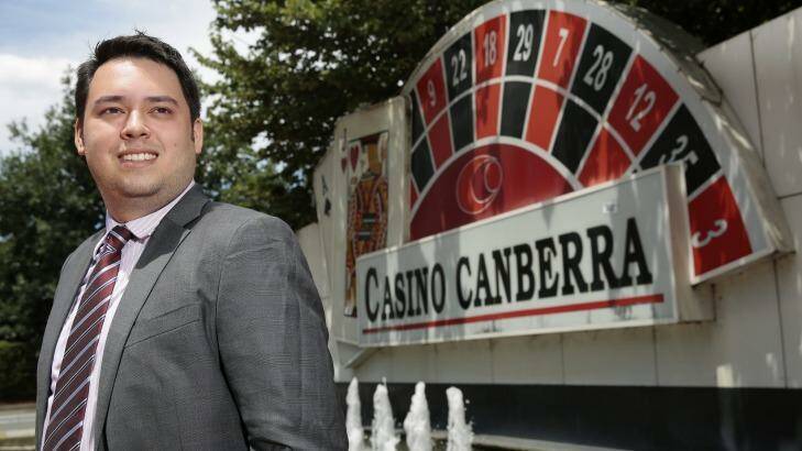 Canberra vision: Aquis managing director Justin Fung has grand plans for Casino Canberra. Photo: Jeffrey Chan