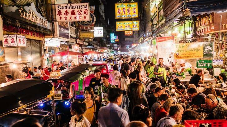 Yaowarat Road is a street food haven by night. Photo: iStock