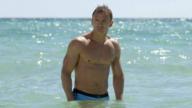 Daniel Craig in his first outing as James Bond in <i>Casino Royale</i>.