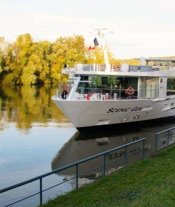 The Scenic Gem is now being used for a new itinerary on the Seine in northern France.  Photo: Supplied