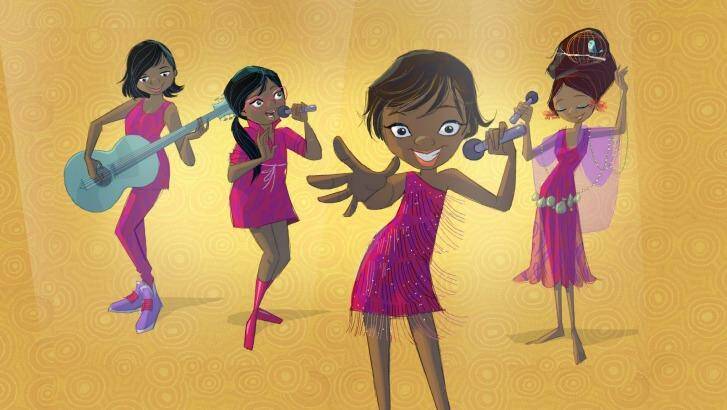 <i>The Sapphires</i> animated TV series.