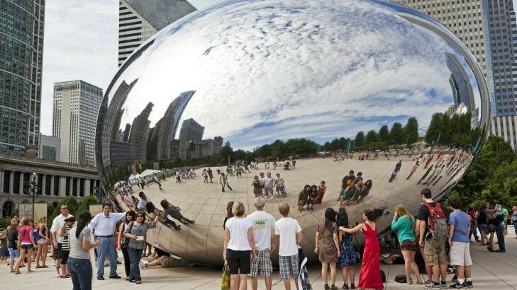 The Cloud Gate, also called The Bean, was created by sculptor Anish Kapoor. Photo: iStock