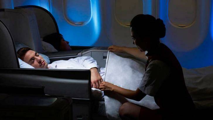Business class with Air China.