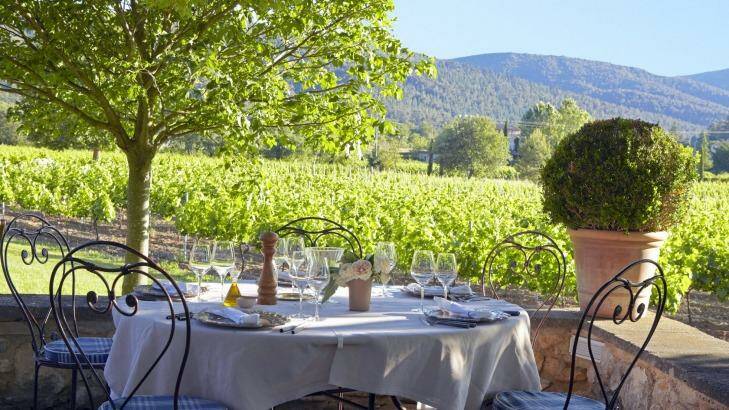  La Bastide de Marie is surrounded by vineyards and rolling hills. Photo: Picasa