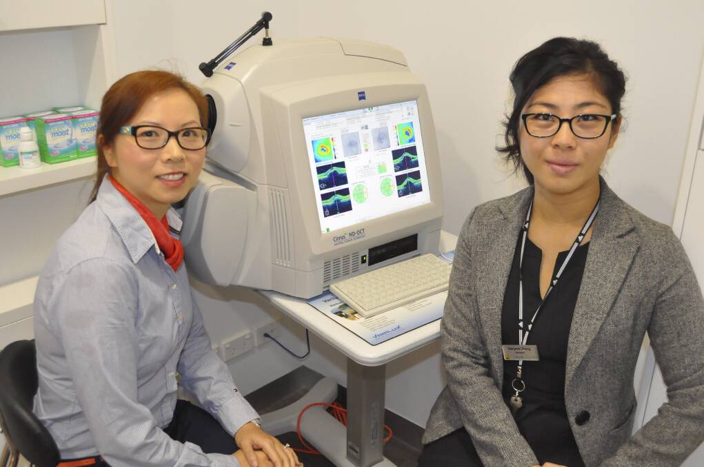 Eyestore Kiama optometrists Dr Susan Ang and Dr Margaret Zhong.