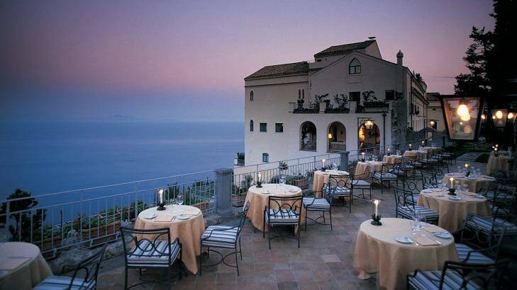 Luxury by the coast: The Belmond Hotel Caruso.