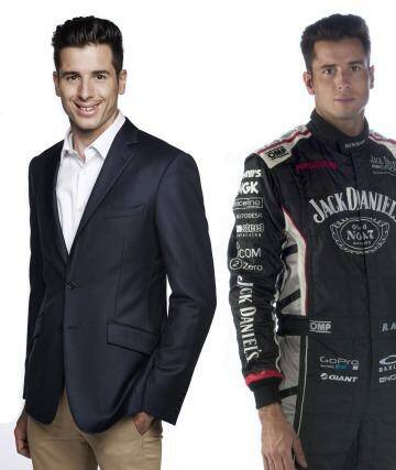 Doubling up: Rick Kelly as a commentator and as a racer. Photo: Supplied