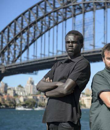 Burning bridges: Abe and Nick, who shared a house in SBS's Living with the Enemy.
