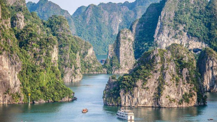 This photo was taken in the spectacular Ha Long Bay in Vietnam. This formation of limestone islands covers an incomprehensible area - to actually experience it is surreal as the islands surround you as far as the eye can see. This photo is memorable as it is as close as you can get to the feeling of actually being there. Sadly, no photograph will truly capture this beauty but this image highlights the wonder of the endless island formations produced by nature in Ha Long Bay. Photo: Will Kent 