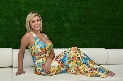 Speaking out: Andressa Urach plans to live with the scars from her botched thigh surgery. Photo: Andressa Urach Official Instagram