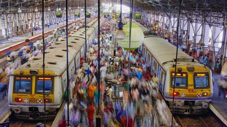 Your life hasn't been lived in all its glory until you've taken an overnight train in India: Mumbai, Victoria Terminus railway station.