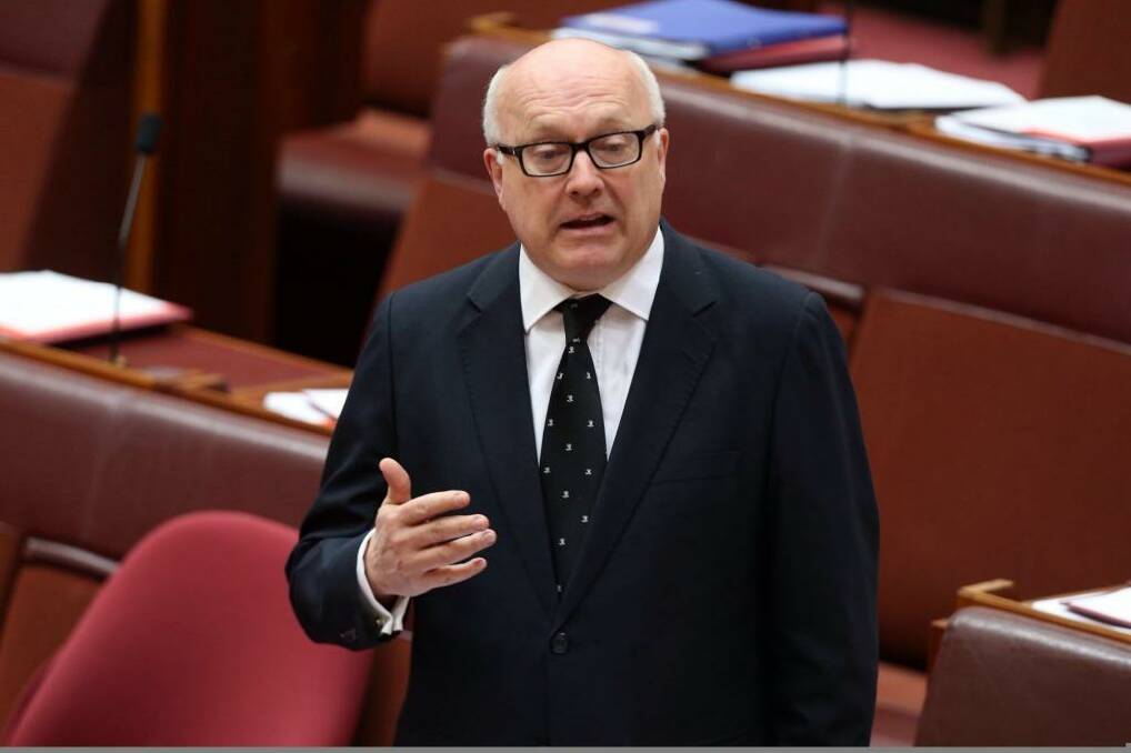 More than 40 groups have signed a letter to Attorney-General George Brandis over the so-called Foreign Fighters Bill.  Photo: Andrew Meares