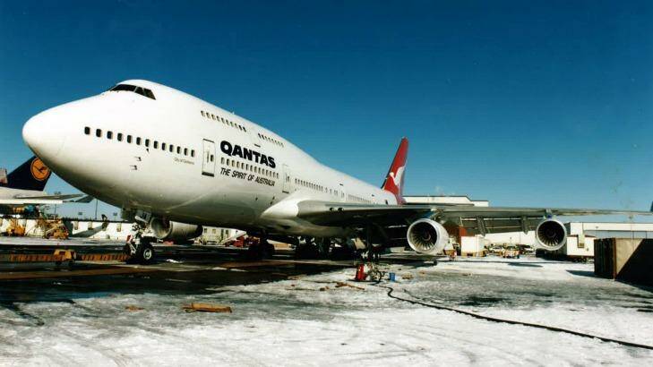 Woolongong bound: City of Canberra set a record in 1989 for flying non-stop from London to Sydney. 