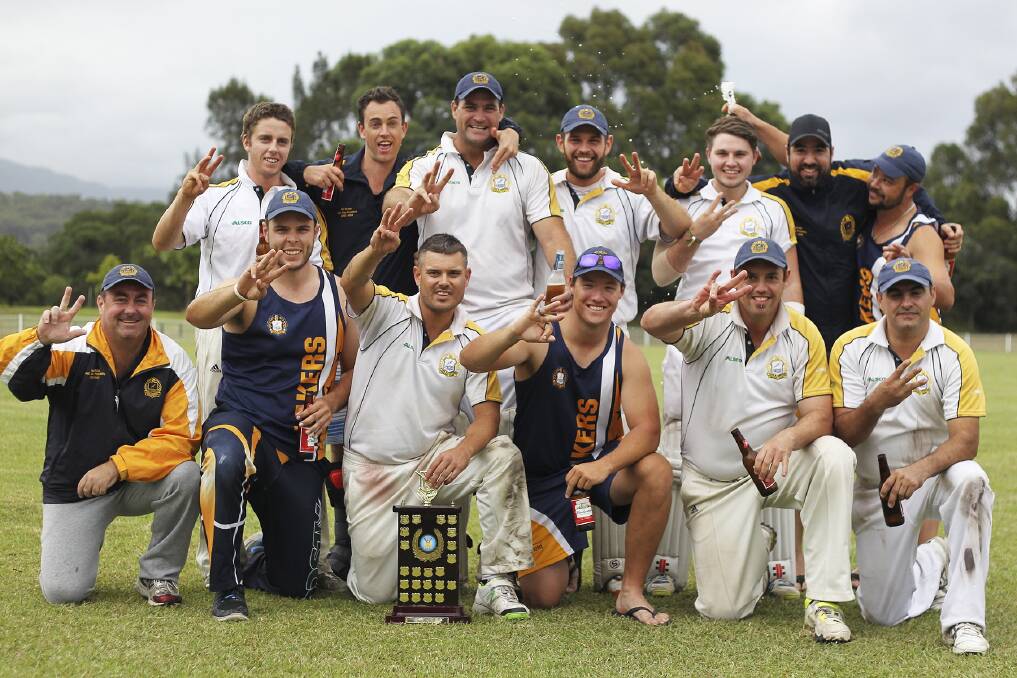 Lake Illawarra capped a dominant South Coast District Cricket Association season by claiming the inaugural Premier League title to go along with their One Day and Twenty20 titles. Picture: DAVID HALL