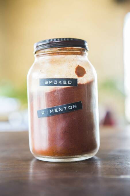 Smoked pimienton is his "favourite" home-made spice. Photo: Simon O'Dwyer