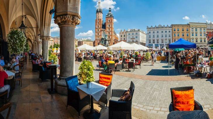 Main market square of Krakow. Photo: iStock