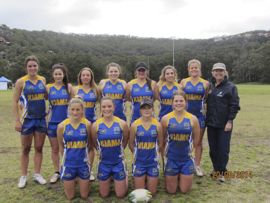 Kiama High School Open Girls touch team took their school to a credible third place at the state finals knockout competition.
