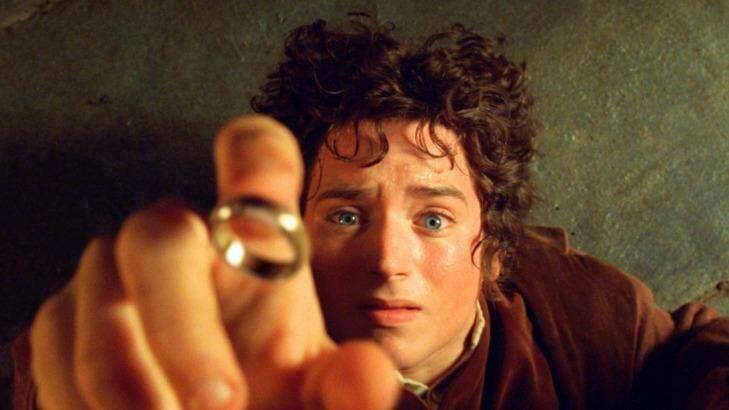 Precious score ... Elijah Wood, star of the Lord of The Rings, as Frodo Baggins.  Howard Shore's composition for the film was voted the best movie sound track of all time by Classic FM listeners.