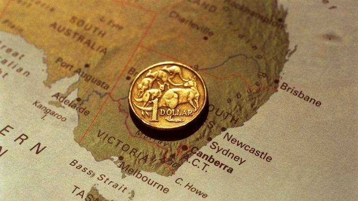 The Australian dollar dropped overnight as the US and Euro zone rallied. Photo: Virginia Star