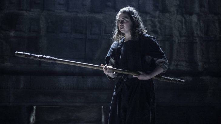 Arya Stark refuses to be No One. Photo: HBO/Foxtel