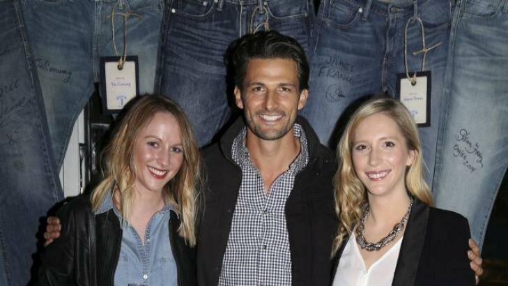 Alethea Larkin, Tim Robards and Beth Crawford at Jeans for Genes. Photo: Jane Dempster
