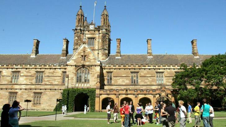 That Sydney University is embarking on reform is to be applauded – it used to be an Australian leader. Photo: Fiona-Lee Quimby