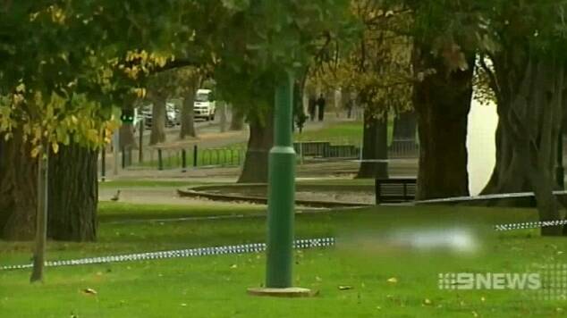 Police found the woman's body in King's Domain parkland in Melbourne on Saturday morning.