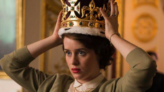 Claire Foy as Queen Elizabeth II in Netflix's The Crown, rumoured to be the most expensive television series ever made. Photo: Netflix
