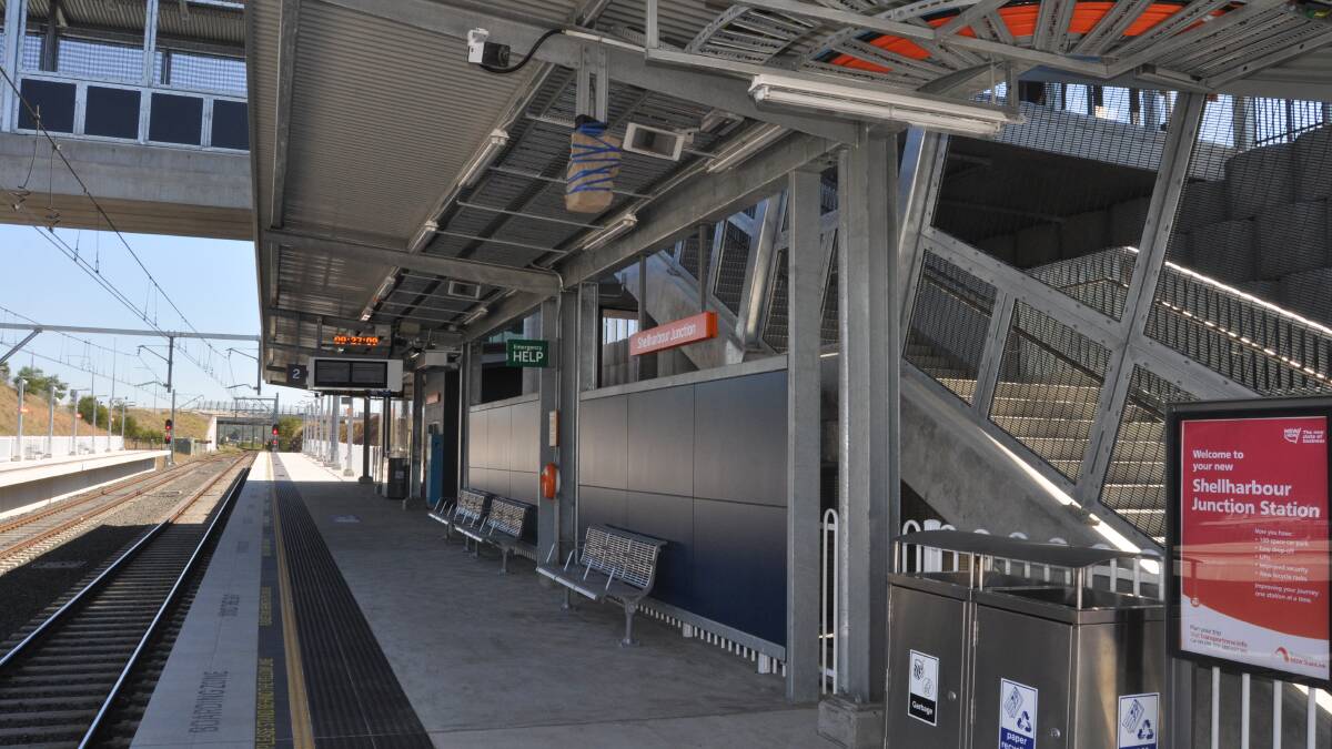 Shellharbour MP Anna Watson has written to the minister asking why the new Shellharbour Junction station was opened with no built toilet facilities. Picture Eliza Winkler