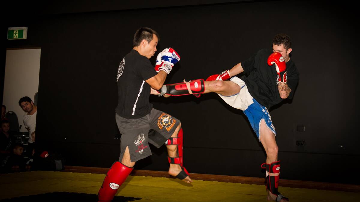 The Freestyle Fighting Gymn gave those who wanted more action what they were looking for.