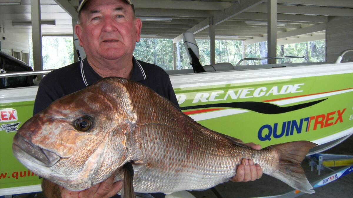 EDEN: The Eden Amateur Fishing Club competition is in full swing, and some massive catches are being weighed, including Cornelius Bysterveld's snapper that came in just shy of 7kg.