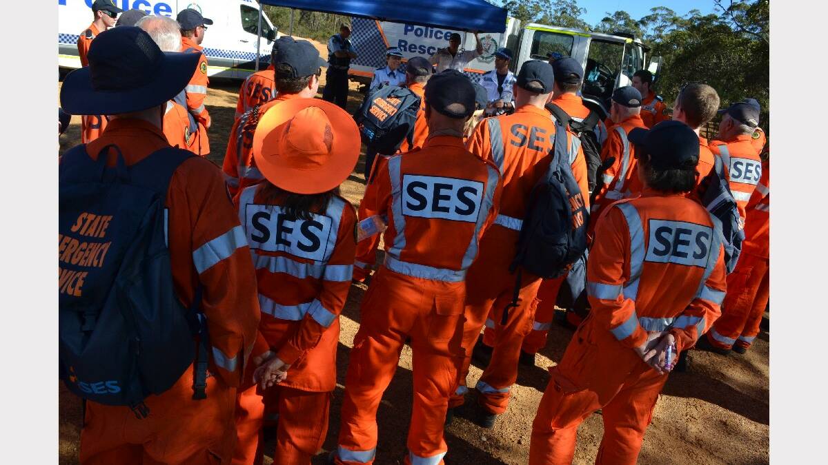 Police, ambulance and SES personnel conducted a ground and air search for a woman missing for two nights at Yalwal.