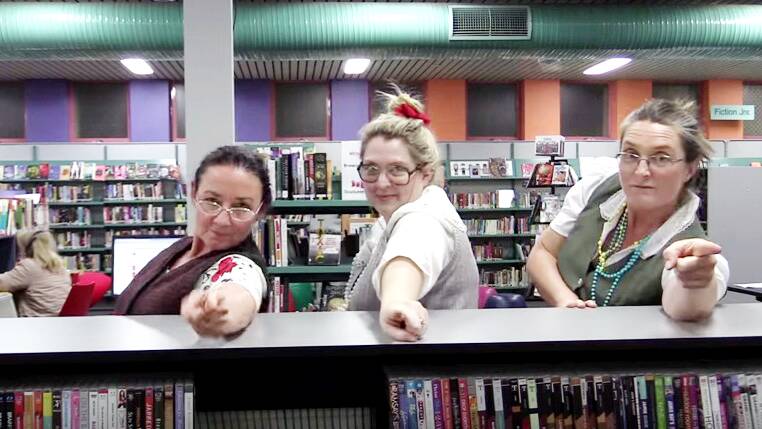 Nowra Librarian Rhapsody video goes off