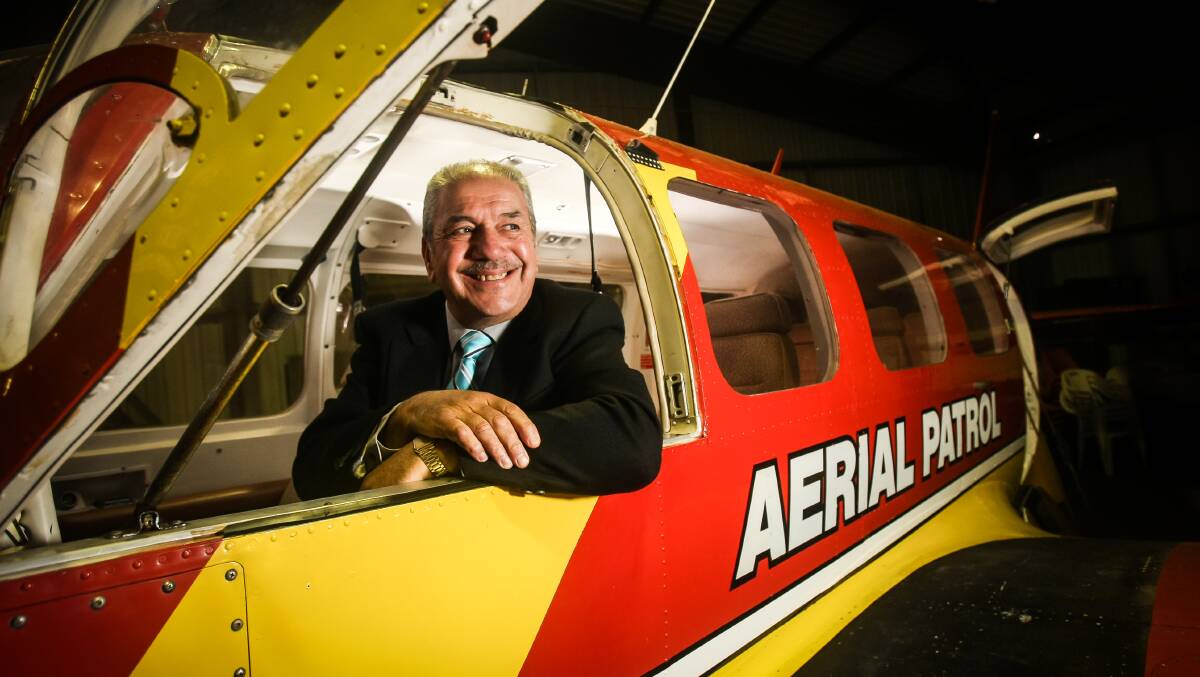  Aerial Patrol general manager Harry Mitchell. 