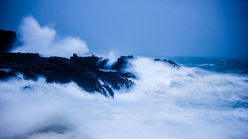 Daniel Gillespie captured this great shot at Bombo on Tuesday.