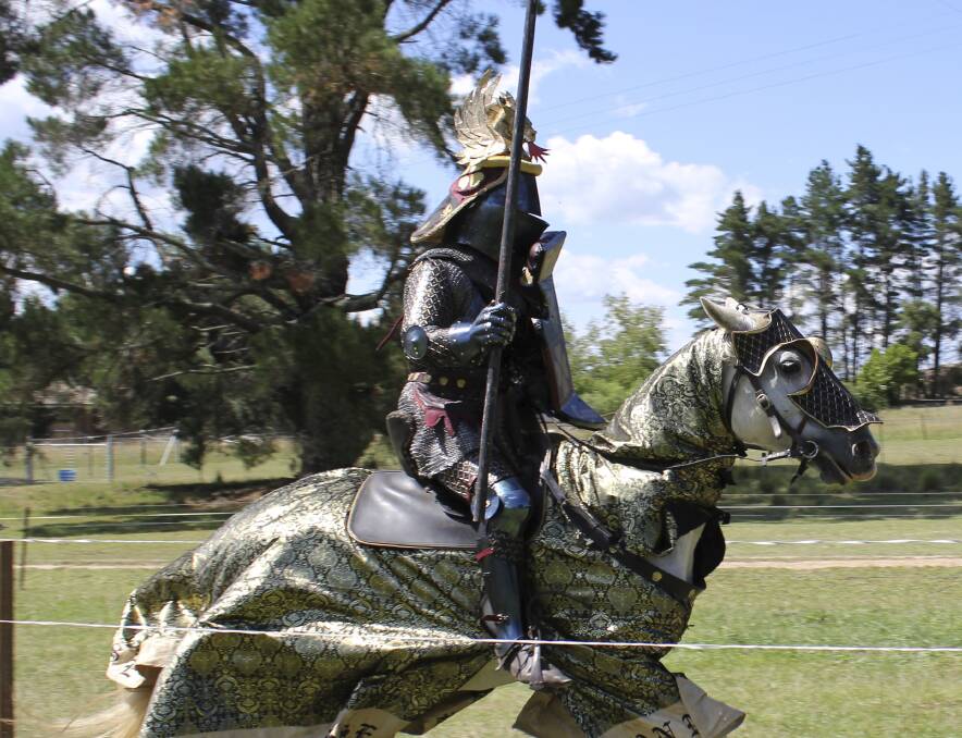 Some of the exciting action you can expect when Full Tilt Jousting returns to Kiama Show. 