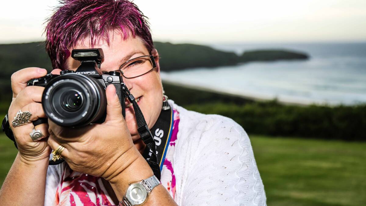 Leanne Williams of the Kiama-Shellharbour Camera Club. Picture: GEORGIA MATTS