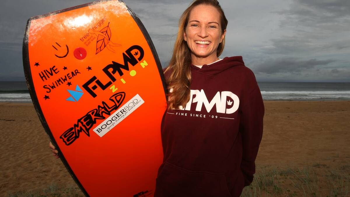 Gerringong's Lilly Pollard is heading to Chile this week to compete in the Antofagasta Bodyboard Festival. Picture: GREG TOTMAN